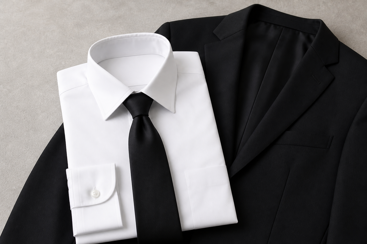 葬儀のワイシャツは何色？男性の服装マナーを解説 アイキャッチ