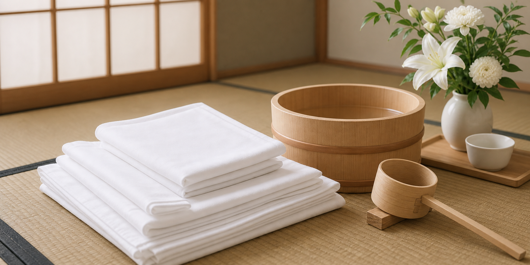 故人との最後の対話:葬儀における「湯灌(ゆかん)」とは?その意味、流れ、費用、そして立ち会いの意味 挿絵