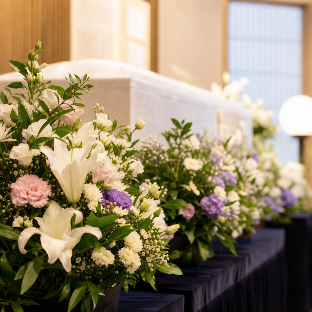 葬儀でもらった花、どうする?持ち帰りから処分まで、迷いを晴らすための完全ガイド 挿絵