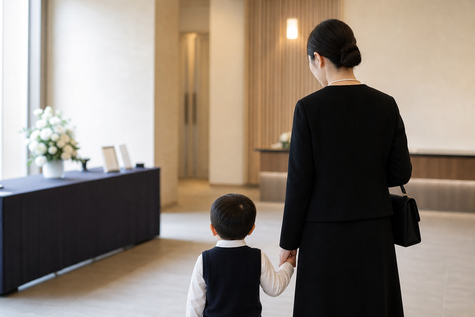 葬儀に子供を連れて行く?預ける?年齢別の判断と参列マナーのアイキャッチ画像