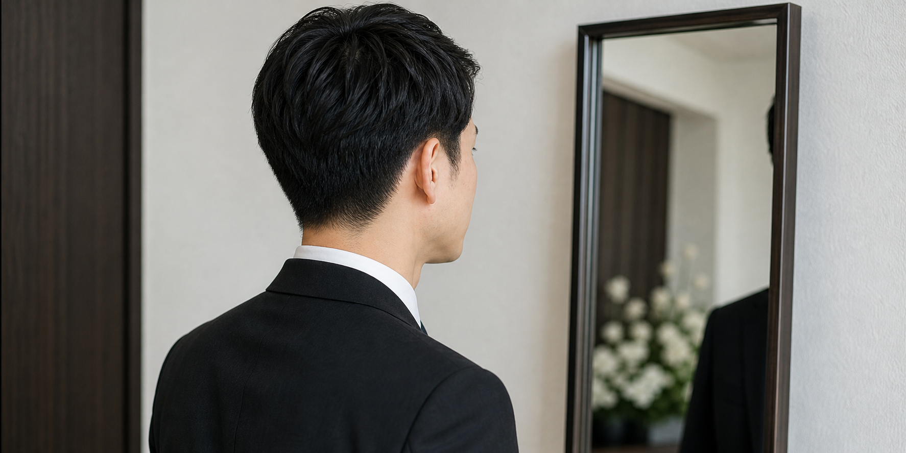 葬儀にふさわしい男性の髪型とは？清潔感とマナーを重視した整え方ガイド アイキャッチ