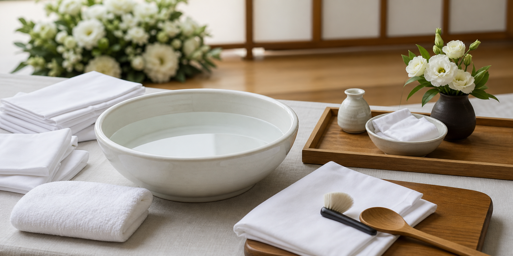 故人への最後のぬくもり：湯灌（ゆかん）の儀式、その意味と流れ、そして家族ができること アイキャッチ